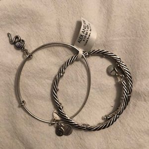 Alex and Ani, Crystal Snake, set for two
